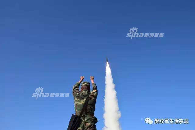 直指美日和台独势力！解放军东风15导弹十连发