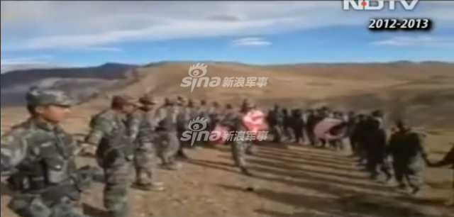 印度军人越界进入中国领土!我国防部照片举证