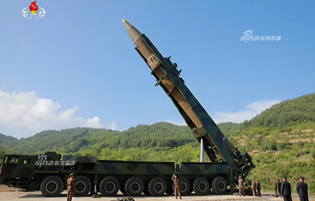 朝鲜高调试射火星14弹道导弹！正值美国独立日