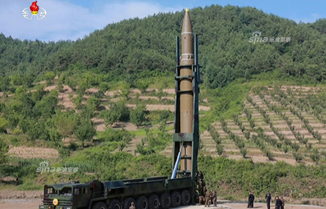 朝鲜高调试射火星14弹道导弹！正值美国独立日