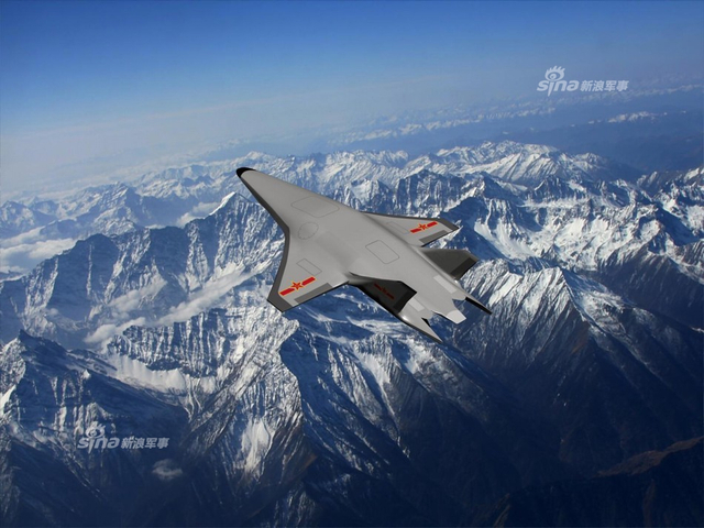 已成功进行8次试飞！中国高超音速滑翔器设想图