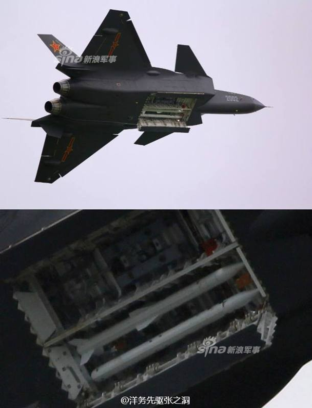 中国歼16和歼10C挂载PL15导弹：搭配歼20更厉害