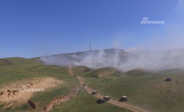 沙场秋点兵!看解放军阅兵地点-朱日和训练基地