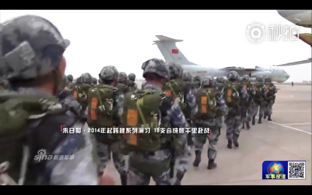 沙场秋点兵!看解放军阅兵地点-朱日和训练基地