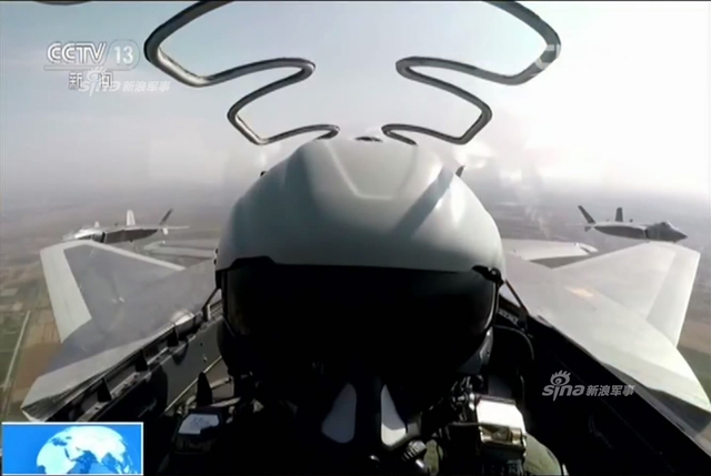 亚洲最强歼20战机现身阅兵！正面霸气照帅瞎你