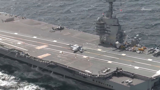 美军测试福特号航母电磁弹射！中国下艘也是吗