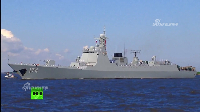 中国新052E舰?96垂发和鹰击12