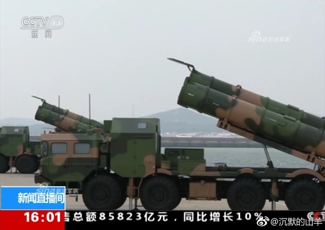 反舰导弹齐射相当震撼！中国海军在黄渤海演习