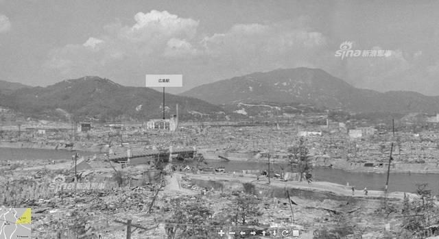 日本广岛核爆之后全景图:战争缔造者是真凶手