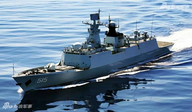 终于也有052D了！解放军东海舰队战舰航行靓照