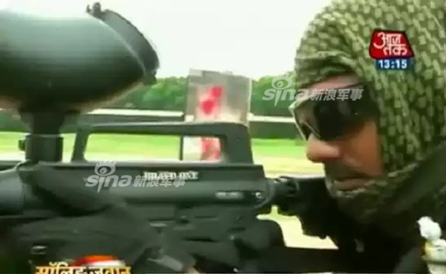 看看对手的水平!印度特种部队训练好像真人CS