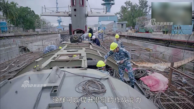 深海利剑未长成!中国039型潜艇的制造现场曝光