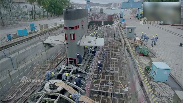 深海利剑未长成!中国039型潜艇的制造现场曝光