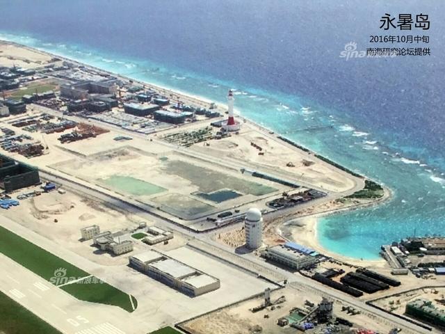 南沙钻石!中国永暑岛俯拍大图