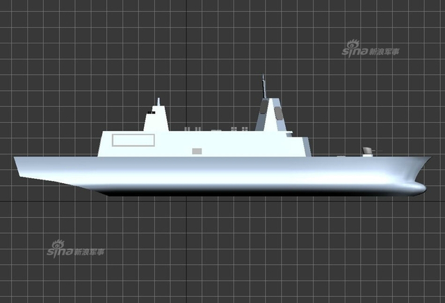 055大驱都下水了！台湾幻想的自造神盾舰还没影