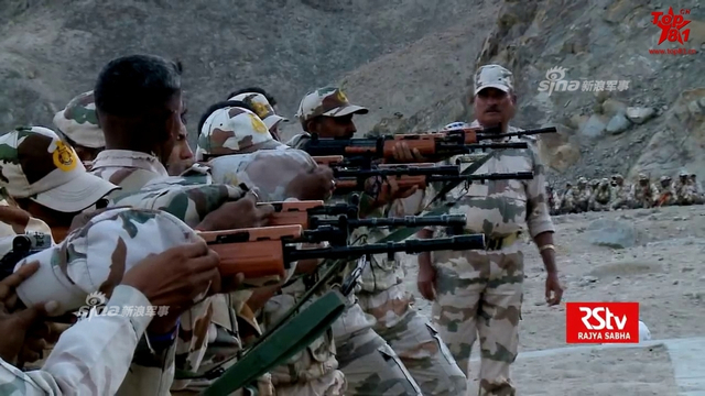 在班公湖和解放军冲突的印度部队：还有女兵？