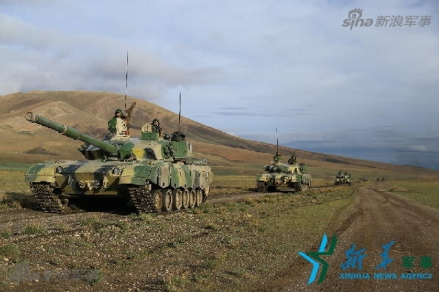 中国96A坦克高原演练:对印度越界我们仁至义尽