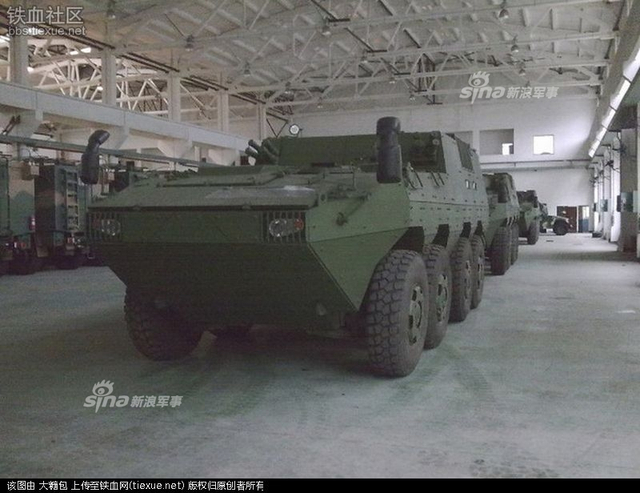 解放军快速反应部队核心力量！8x8轮式装甲车族