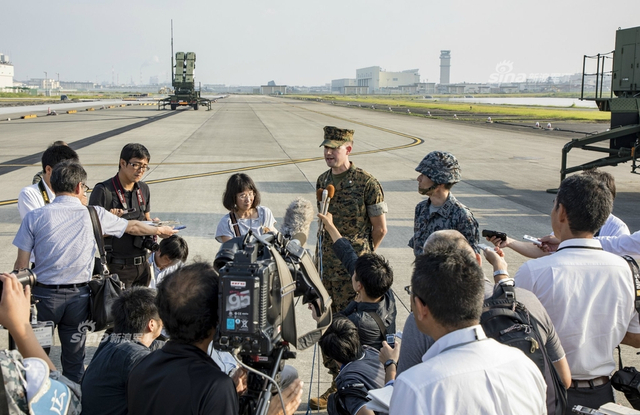 全靠粑粑!驻日美军基地部署爱国者导弹防朝鲜
