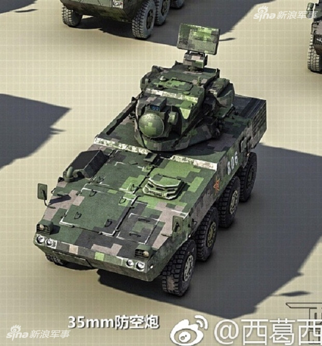 解放军快速反应部队核心力量！8x8轮式装甲车族