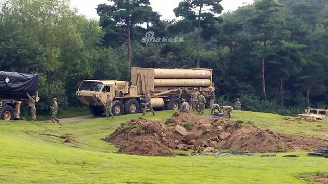 韩国部署萨德系统基地正式动工