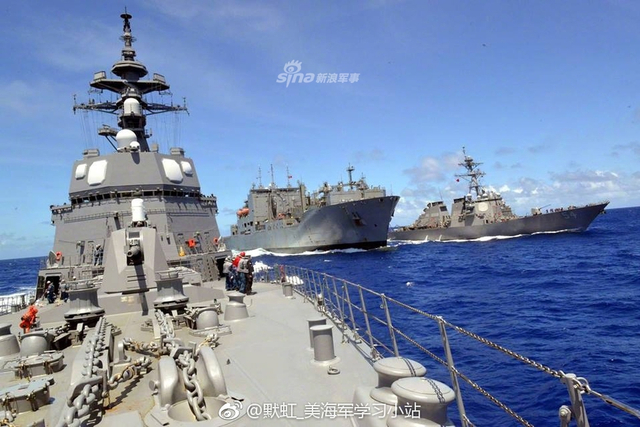 特朗普咄咄逼人！美航母刚离越南又携日本赴南海军演