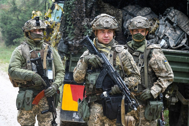 练习怎么被毛子爆锤？乌克兰军队赴德与德美一起演习