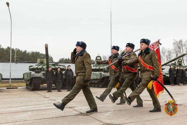 强过乌克兰!白俄罗斯陆军接受最新一批t-72b3坦克