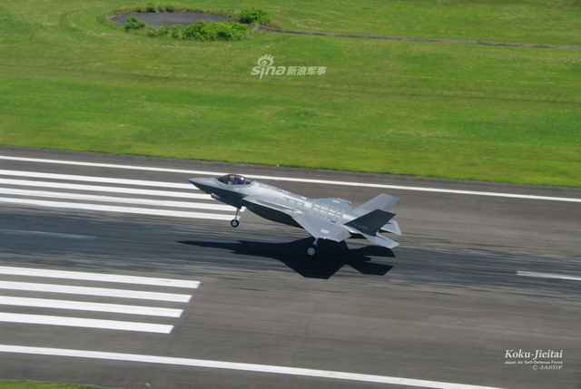 小心坠机!日本自行组装首架F35A战机进行试飞