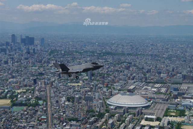 小心坠机!日本自行组装首架F35A战机进行试飞