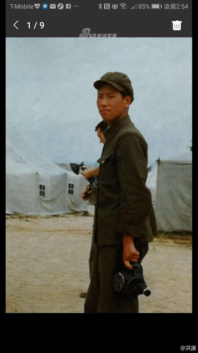 志愿军与美军互拍!彩照还原中美板门店谈判场面