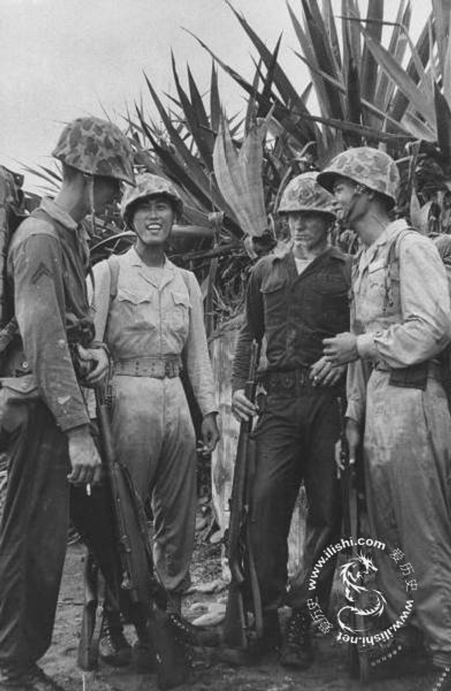 现在借你俩胆!1958年美台两栖登陆联合军演老照片