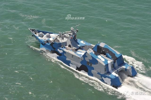 我东海舰队022海上英雄导弹艇