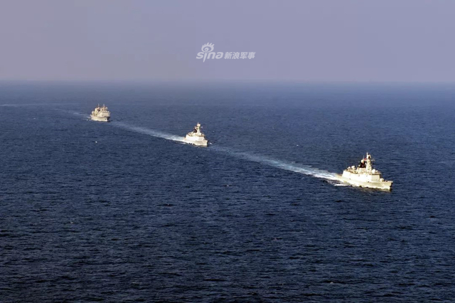 回顾中国海军护航编队10年亮剑:第30批护航编队雄姿