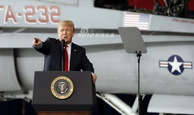 想忽悠中国上当！特朗普劳军演讲夸口美军将组太空部队