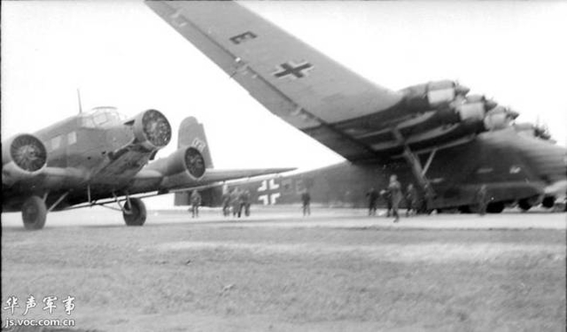 就像打火鸡！二战德国六发运输机是盟军飞机最佳飞靶