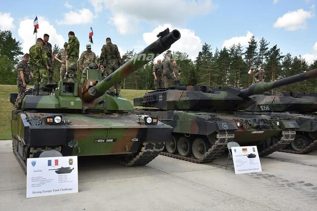欧洲坦克大赛云集列强主战坦克