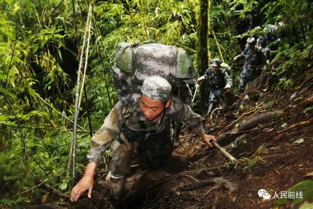 看第一张就泪目！我西藏墨脱边防军人真实写照