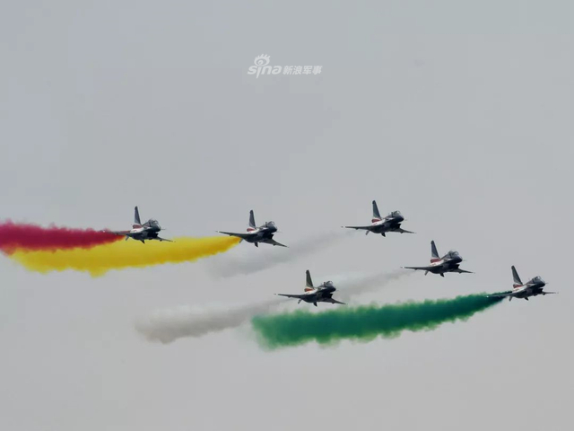 中国空军的娇子！我八一飞行表演队歼10献艺再展英姿