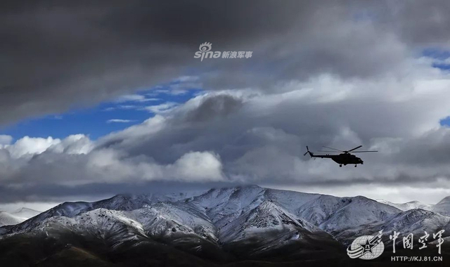 随时战备!西部战区空军歼11B领衔飞豹米171联合演习