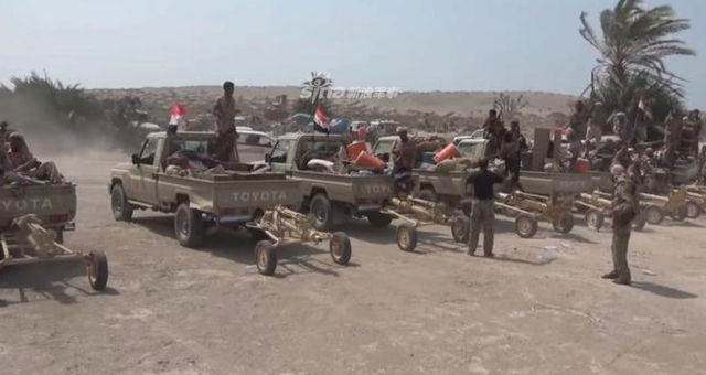 难剿胡塞武装！也门政府军获大量军援预备再启战端