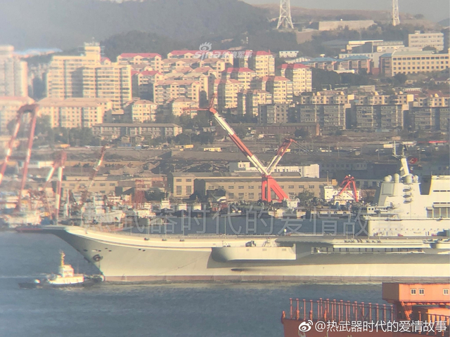 去海上跨年啦？我首艘国产航母再度起航将第四次海试