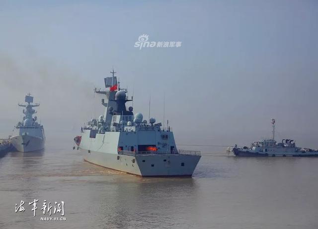 我东海舰队现代级搭档054A巡海