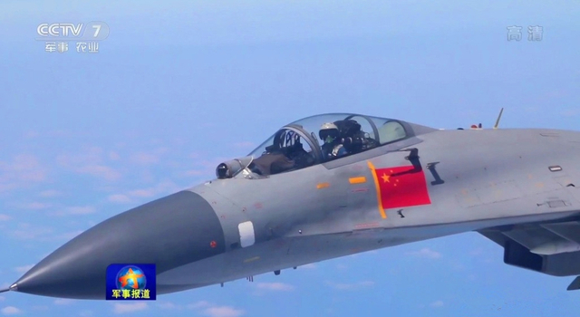 小贼好胆！台湾出动F16与IDF战机尾随我绕岛军机