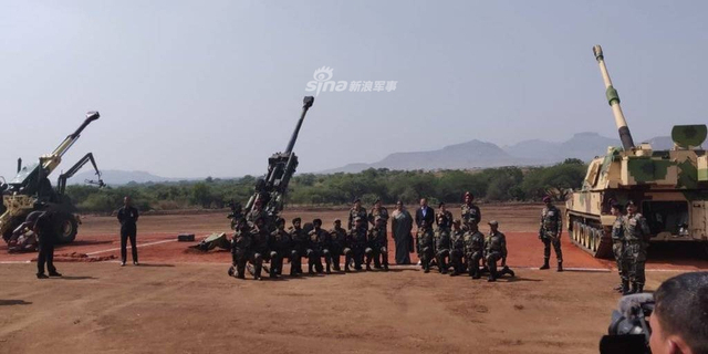 不可对其轻视!印度陆军正式装备美韩多款先进火炮