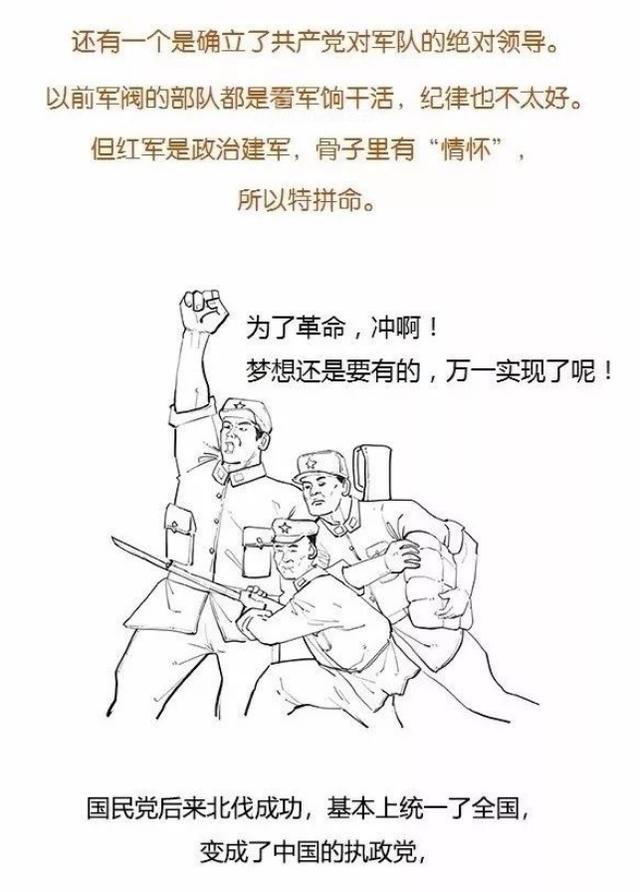 今天我们就来扒一扒"极简解放军史(作者丨混子曰)