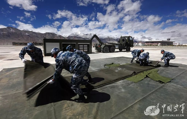 随时战备!西部战区空军歼11B领衔飞豹米171联合演习