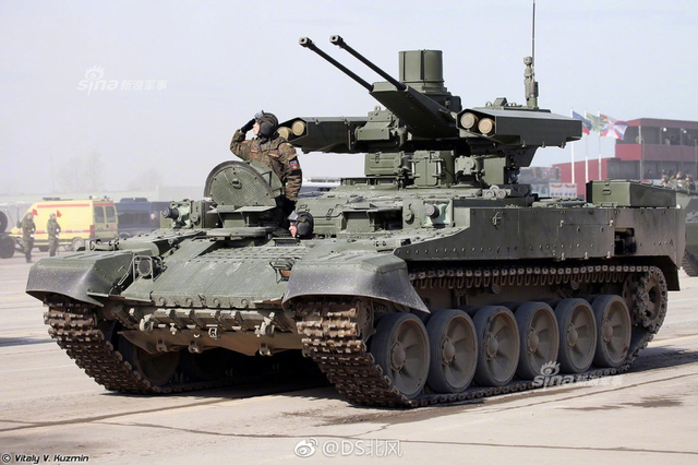 听名字就厉害！俄军战斗支援车再次升级可打无人机