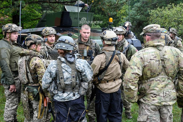 练习怎么被毛子爆锤？乌克兰军队赴德与德美一起演习