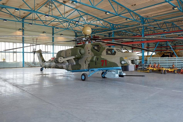 俄军不日即将装备！俄最先进米28NM武装直升机亮相